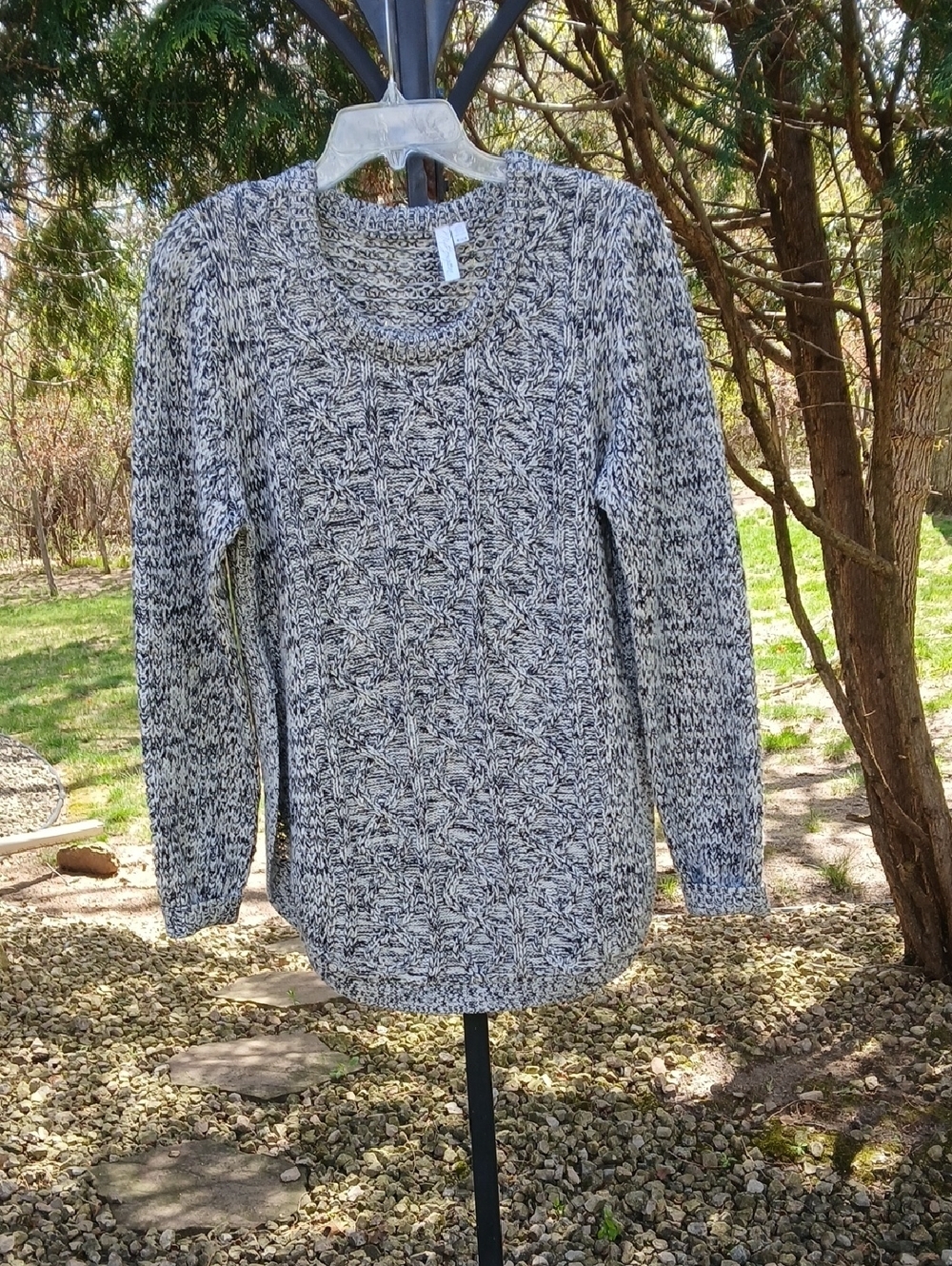 Nitrogen Knitted Sweater Sz M
